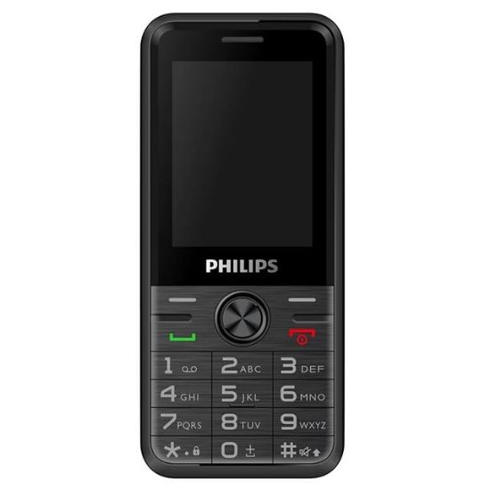 Philips E6500 2.4'' QVGA TFT Ekran 1700 Mah Bataryalı Plastik Kasa Tuşlu Cep Telefonu resmi