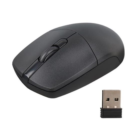 Philips SPK7347B Kablosuz USB 1200DPI Sessiz Optik Mouse Siyah resmi