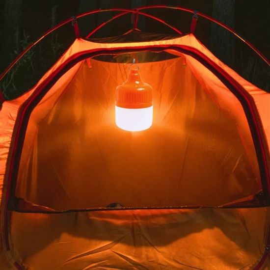 Ledx LN-OR30G 30 Watt TYPE-C Şarjlı Taşınabilir Asma Kancalı Kamp Çadır Lambası 6500K 1200mAh 3 Modlu ABS Malzeme resmi