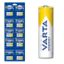 Varta 1.5 Volt Alkalin AA Kalem Pil 2'li Yırtmalı (20'li Kartela Paket) resmi