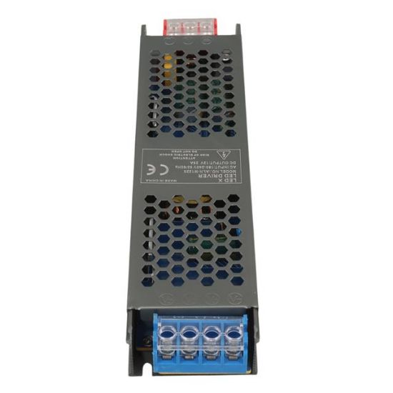 Ledx ALN-M1225 12 Volt 25 Amper 210x25x18mm Ultra Slim Metal Kasa Adaptör resmi