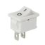 Powermaster IC-125B-1 Mini Beyaz Işıksız ON-OFF Anahtar resmi