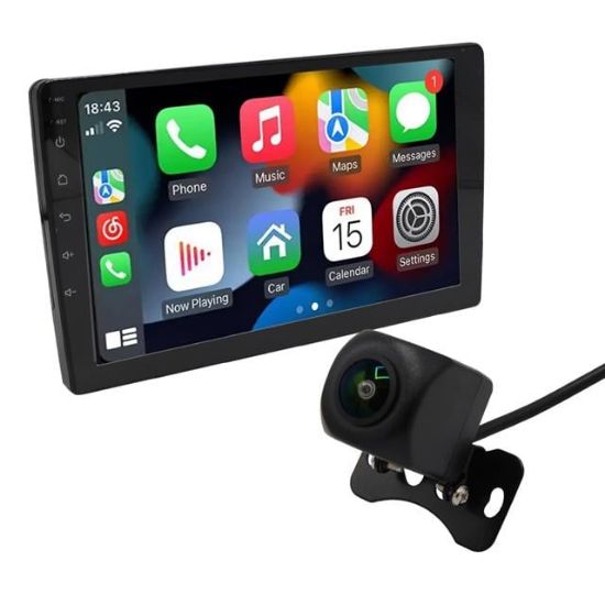 Carstar SLXF-A133 9'' Android Dokunmatik Multimedia Oto Teyp 4Gb Ram 64Gb Hafıza Qled HD Wifi GPS FM-AM Geri Görüş Kameralı IOS - Android Carplay resmi