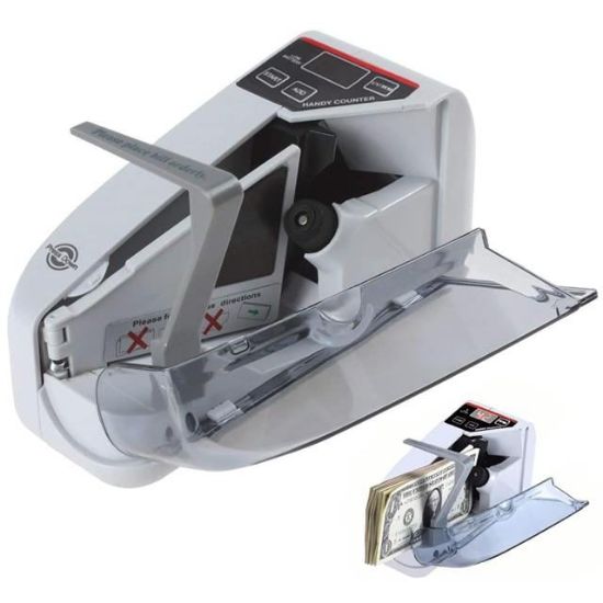Powermaster PM-27184 Taşınabilir Dc 5v Mini Uv Işık Para Sayma Ve Kontrol Makinesi resmi