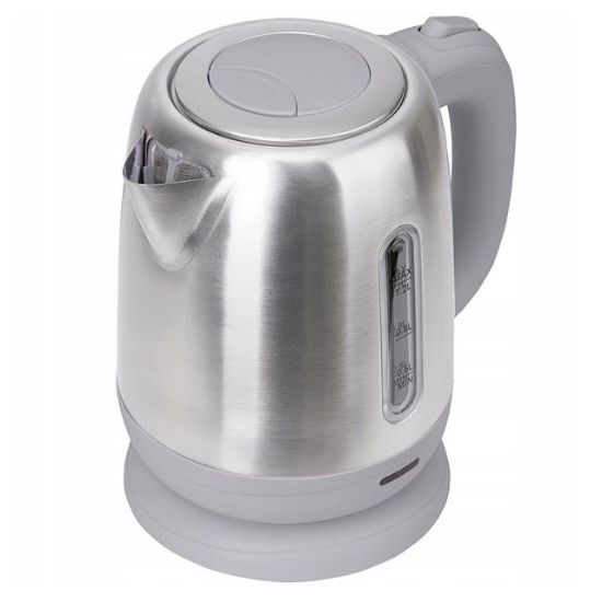 Crown CRW-7211 1800W 1.8 Litre Lüks Çelik Su Isıtıcı Kettle İnox resmi