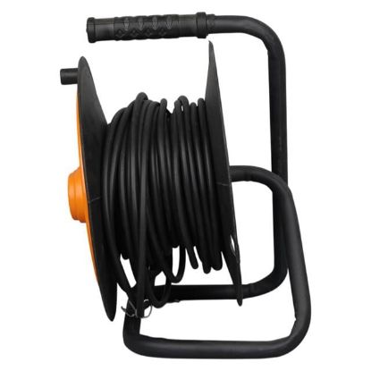 ASL ASL-1020 20 Metre 4 Priz Girişli Makaralı Uzatma Kablosu 3000W 3x1.5mm resmi