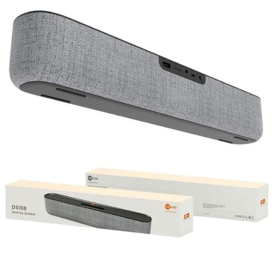 Lenovo Lecoo DS108 Bluetooth 80 dB Taşınabilir 10 W Kablosuz Siyah Soundbar Stereo Hoparlör Speaker resmi