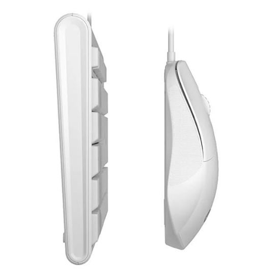 Lenovo Lecoo CM101 USB Kablolu Türkçe Q Klavye - Mouse Set Beyaz  resmi