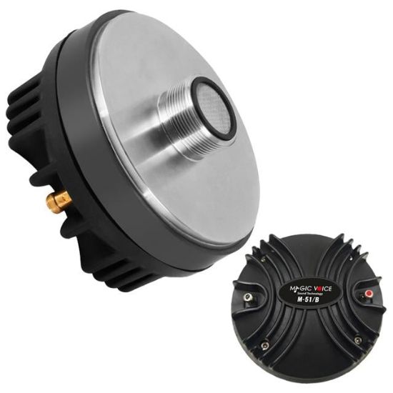 MagicVoice M-51/B 80W RMS 8 Ohm 51mm Profesyonel Hoparlör Tweeter Driver Ünitesi resmi