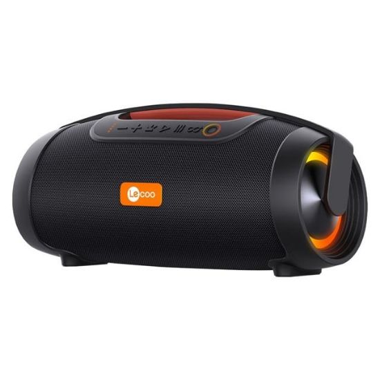 Lenovo Lecoo DS151 80W Güçlü Ses Kablosuz Bluetooth 5.0 RGB Boombox Hoparlör resmi