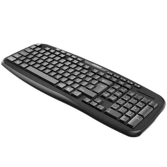 Everest KB-955 Siyah Usb Multimedia Kablolu Q Standart Klavye resmi
