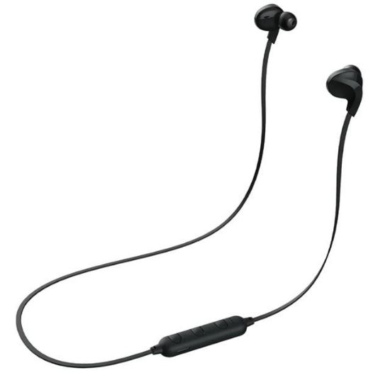 LENOVO LECOO ES204 BOYUN BANTLI MİKROFONLU KULAK İÇİ BLUETOOTH KULAKLIK SİYAH resmi