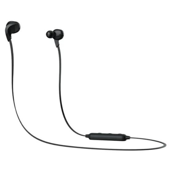 LENOVO LECOO ES204 BOYUN BANTLI MİKROFONLU KULAK İÇİ BLUETOOTH KULAKLIK SİYAH resmi