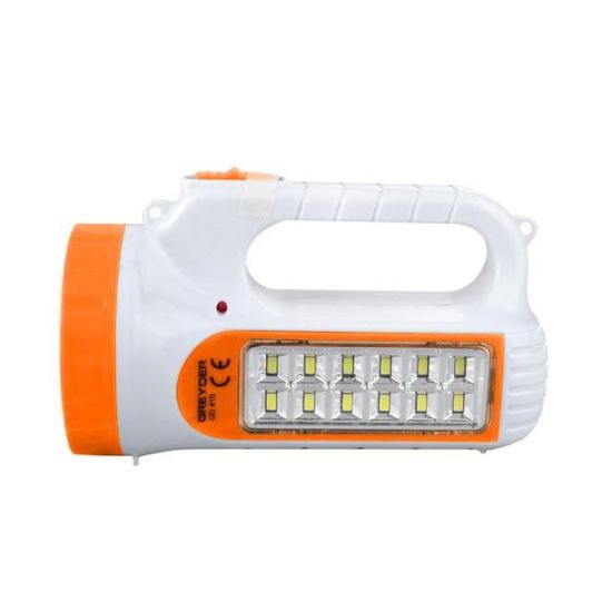 Greyder GD-410 Solar Şarjlı 3 Watt 12 Led El Feneri Işıldak resmi