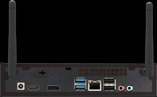 PRITTEC Q7-TH610L BAREBONE FreeDos MINI PC/ (SSD-RAM-CPU YOK) resmi