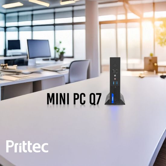 PRITTEC Q7-TH610L BAREBONE FreeDos MINI PC/ (SSD-RAM-CPU YOK) resmi