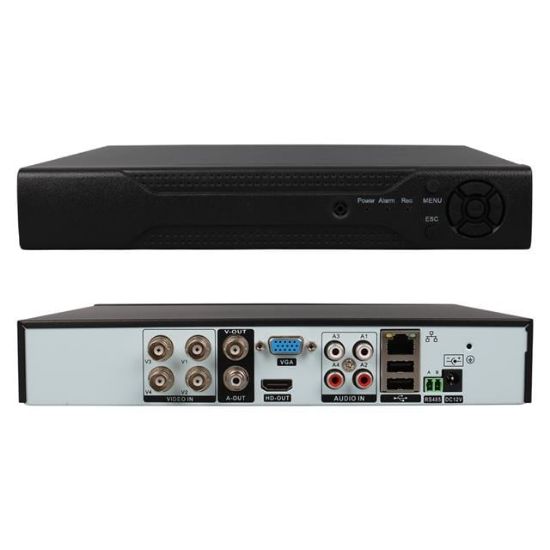 POWERMASTER PM-12180 4 KANAL 1080N H265 XMEYE VİDEO ÇIKIŞLI DVR/XVR KAYIT CİHAZI resmi