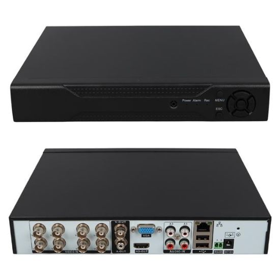 POWERMASTER PM-12181 8 KANAL 5MP DESTEKLİ 1080N AHD/ANALOG/TVI/CVI XMEYE DVR/XXVR KAYIT CİHAZI resmi