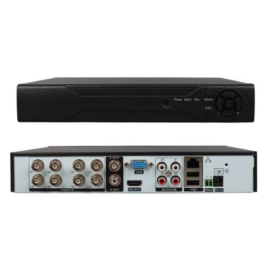 POWERMASTER PM-12181 8 KANAL 5MP DESTEKLİ 1080N AHD/ANALOG/TVI/CVI XMEYE DVR/XXVR KAYIT CİHAZI resmi