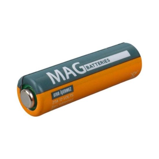 Mag Batteries MG-27 27A 12 Volt İnce Alarm Pili (5'li Blister Paket) resmi