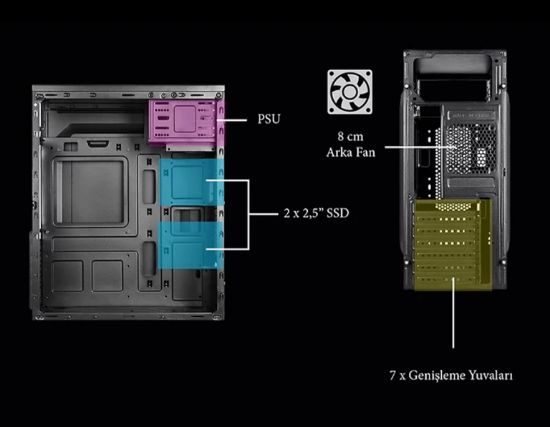 VENTO VS114F 500W (PEAK) KASA resmi