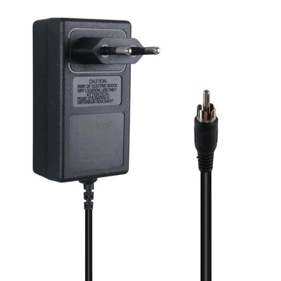 Weko 16 Volt - 2. Amper Tos Fişli Rca Yerli Üretim Priz Tipi Santral Adaptörü resmi