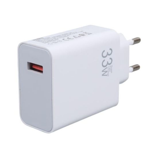 Weko WK-27876 M11 Beyaz 33 Watt Turbo Usb Şarj Başlık Adaptörü + Type-C Kablo resmi