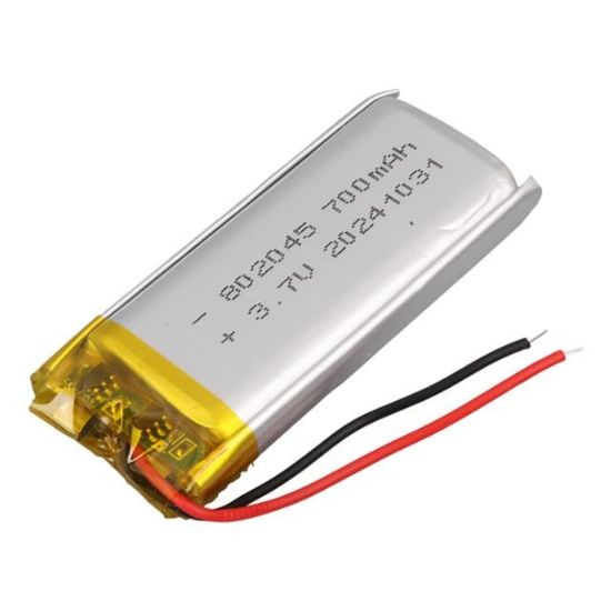 PowerMaster 802045 3.7V 700mAh Lityum Polimer (Li-po) Batarya Ciklet Pil resmi