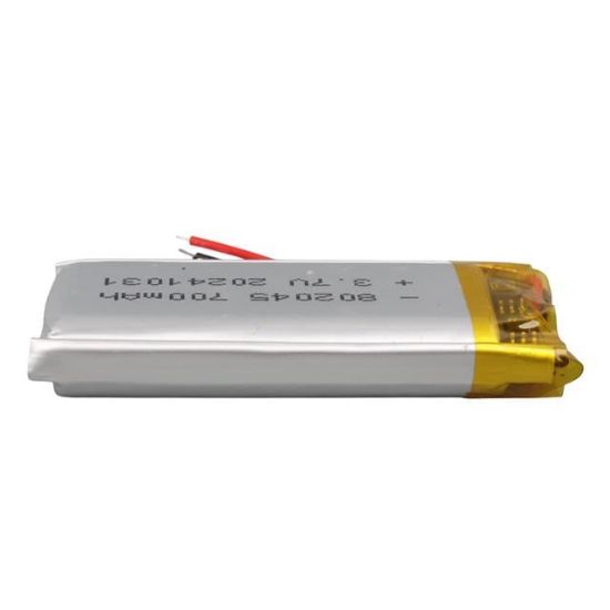 PowerMaster 802045 3.7V 700mAh Lityum Polimer (Li-po) Batarya Ciklet Pil resmi
