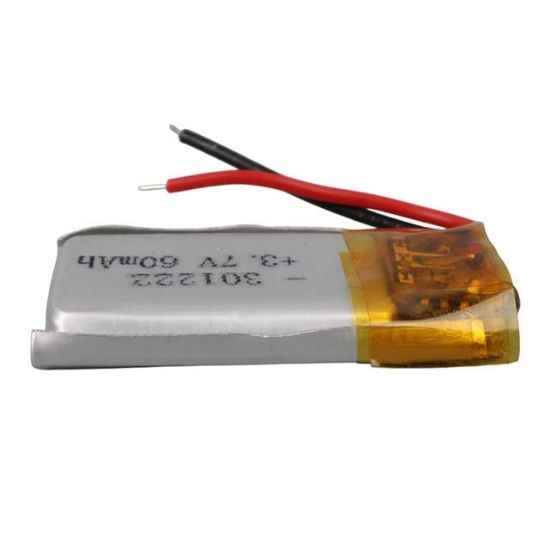 PowerMaster 301222 3.7V 60mAh Lityum Polimer (Li-po) Batarya Ciklet Pil resmi