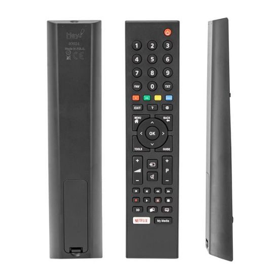HEY KL ARÇELİK-BEKO NETFLIX-MY MEDIA TUŞLU LCD LED TV GENİŞ KALIP KUMANDA (70120=40024=12341) resmi