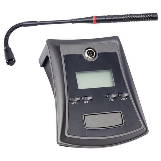 Gold Audio GX-751 UHF Ekranlı Wireless Kablosuz Kürsü Mikrofonu resmi