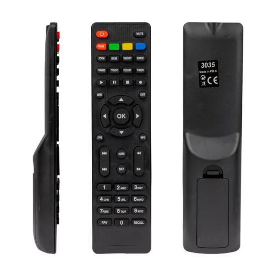 WEKO KR MERSAT STAR/YUMATU HD/CITYBOX HD/MERSAT MARGINAL UYDU KUMANDASI PAUSE KIRMIZI (3035=18823)(33206 AYNI) resmi