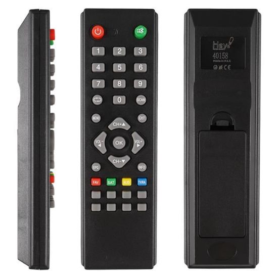 Hey Dıgılıne Dg-105 Minix*Rowell 9Pıc Tuşlu Epgli Uydu Kumandası (40158=5732) resmi