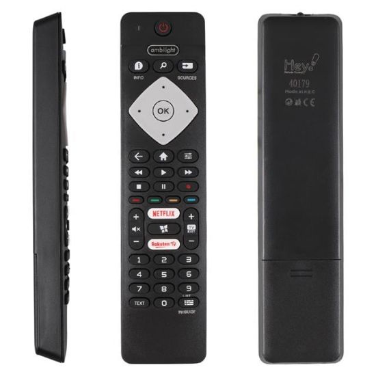 Hey Phılıps Ambılıght Netflıx-Rakuten Tv Tuşlu 43Pus6504/62 Led Tv Kumanda (40179=2302) resmi