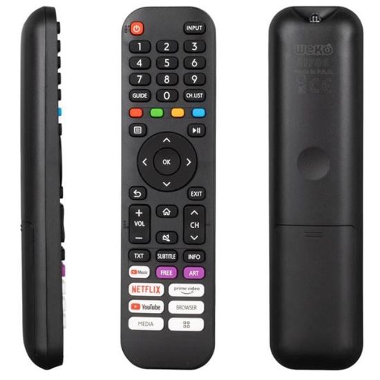 Hey Awox Netflıx-Youtube-Prıme Vıdeo Tuşlu Lcd Led Tv Kumanda (40174=21786) resmi