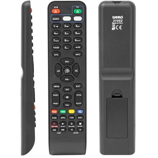 Hey Next Black Mini Hd * Nextstar Ye-18000Hd* Next Cool Uydu Kumandası (40185=31552) resmi