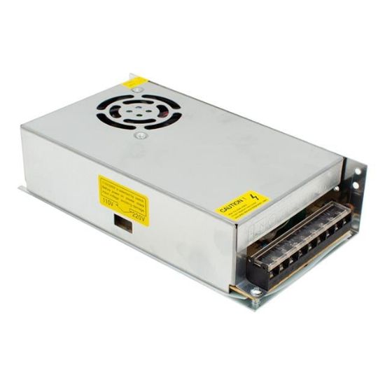 POWERMASTER PM-14070 12 VOLT - 30 AMPER - 360 WATT FANLI METAL KASA ADAPTÖR resmi