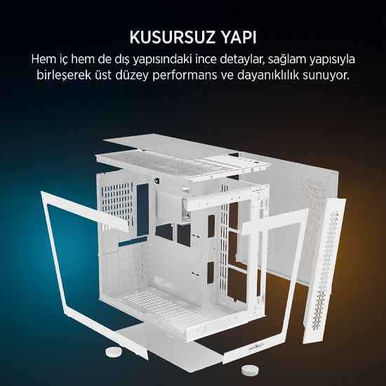 JAMES DONKEY STARK S800 4X ARGB WHITE KASA 750W resmi