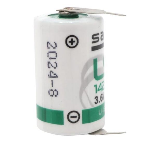 SAFT PİL KISA PUNTALI 14250 LİTYUM 3.6V LI-SOCI2 resmi