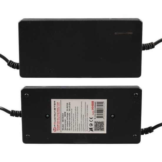 Powermaster PM-14488 54.6 Volt 2.8-3.0 Amper Lithium Batarya Şarj Cihazı 3 Pinli Erkek Jacklı resmi