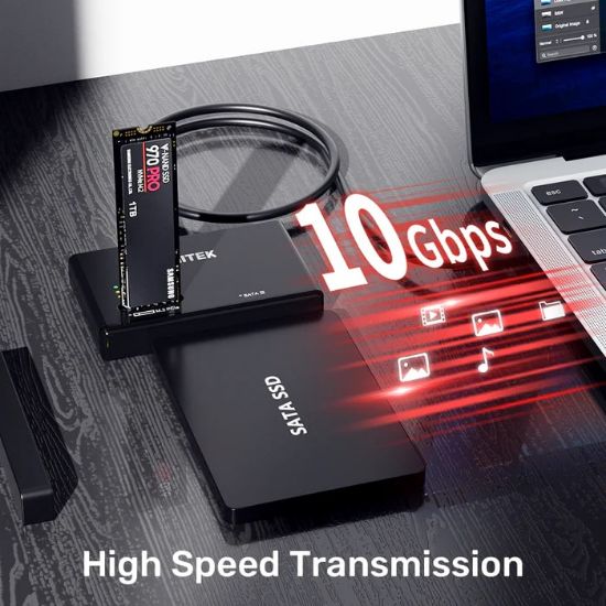 UNITEK USB-C TO M.2 NVME+SATA III DÖNÜŞTÜR(S1232A) resmi