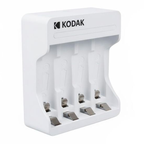 Kodak KD-29490 4'lü AA/AAA Ni-MH Otomatik Hızlı Pil Şarj Cihazı (Type-C) resmi