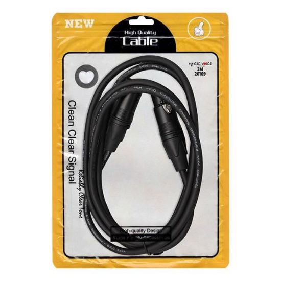 Magicvoice LD381 Canon Erkek - Canon Dişi 2 Metre Kablo resmi