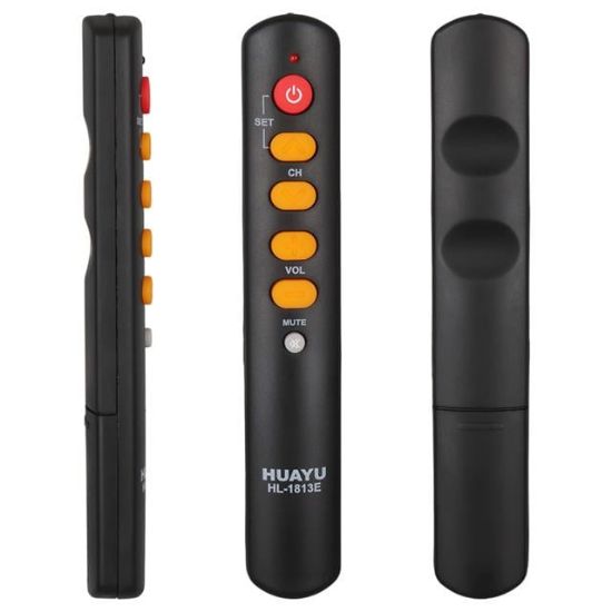 Huayu HL-1813E V2 6 Tuşlu Kopyalanabilir TV/STB/DV/DVB Kumandası resmi