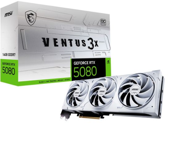 MSI GEFORCE RTX 5080 16G VENTUS 3X OC WHITE resmi
