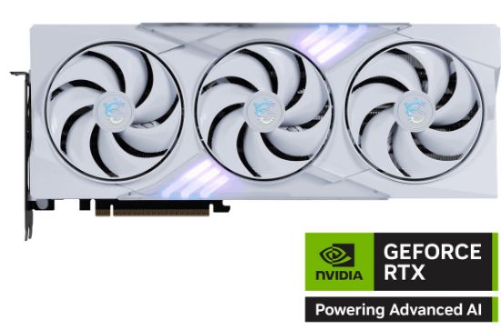 MSI GEFORCE RTX 5080 16G GAMING TRIO OC WHITE VGA resmi