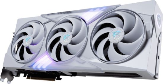 MSI GEFORCE RTX 5080 16G GAMING TRIO OC WHITE VGA resmi