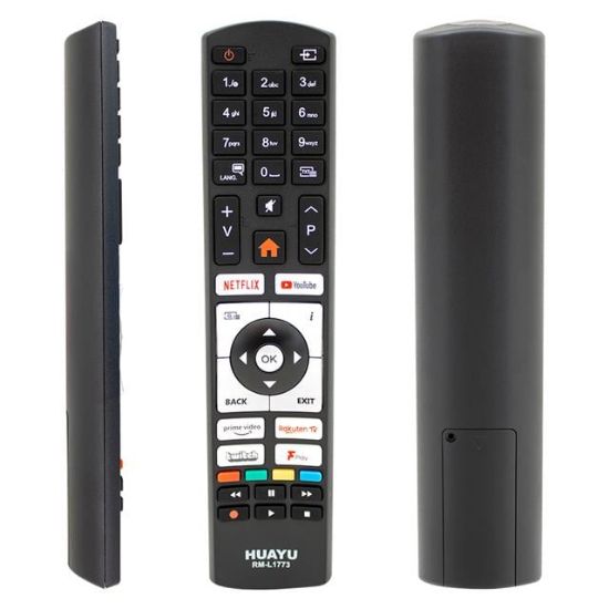 HUAYU KL VESTEL RM-L1773 NETFLIX-YOUTUBE-PRIME VIDEO TUŞLU UNIVERSAL LCD LED TV KUMANDA resmi