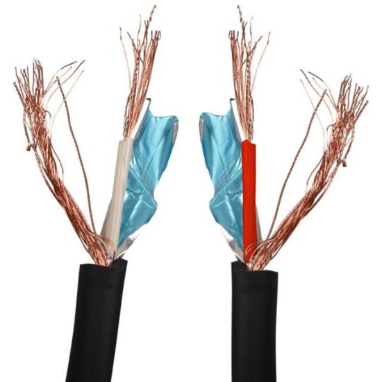 MAGICVOICE AV808 0.20MM KESİT BİTİŞİK BLENDAJLI İKİLİ 100 METRE KALIN WALKMAN KABLO (OD:8.0MM) resmi